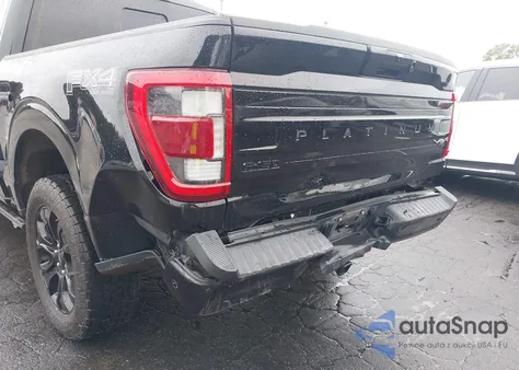 2022 Ford F-150 Platinum z USA, uszkodzony, nr VIN 1FTFW1E51NFB76756